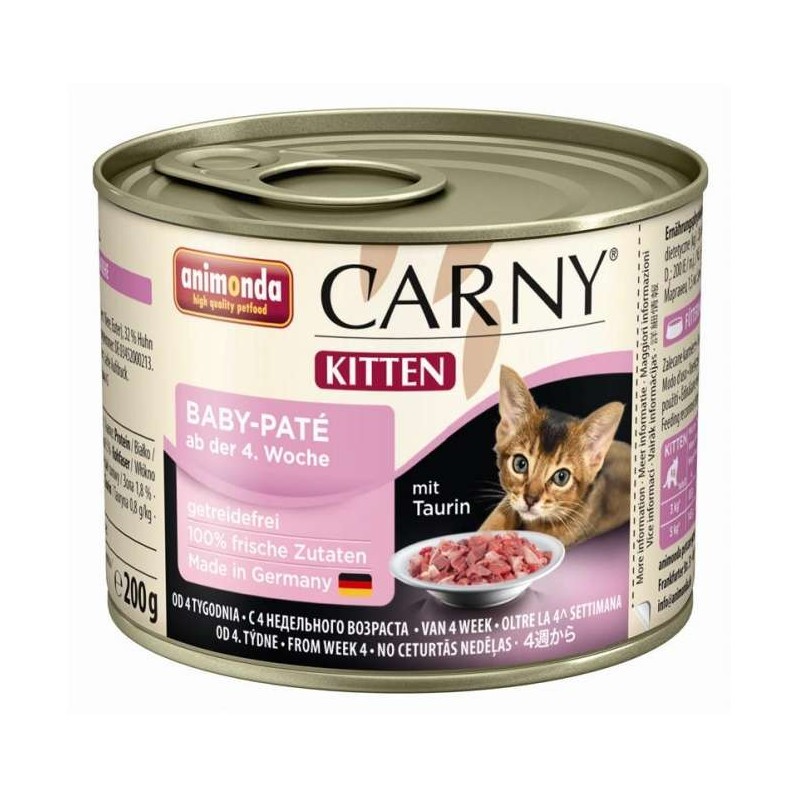 Animonda Cat Dose Carny Kitten Baby-Paté 200g