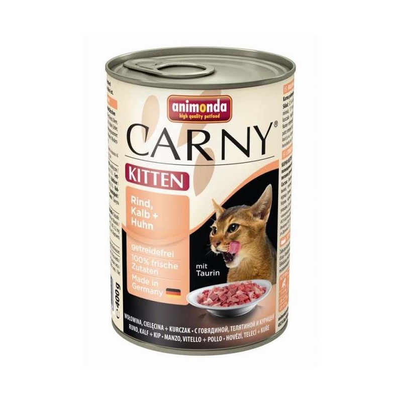 Animonda Cat Dose Carny Kitten Rind & Kalb & Huhn 400 g