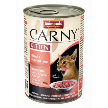 Animonda Cat Dose Carny Kitten Rind & Putenherzen 400 g