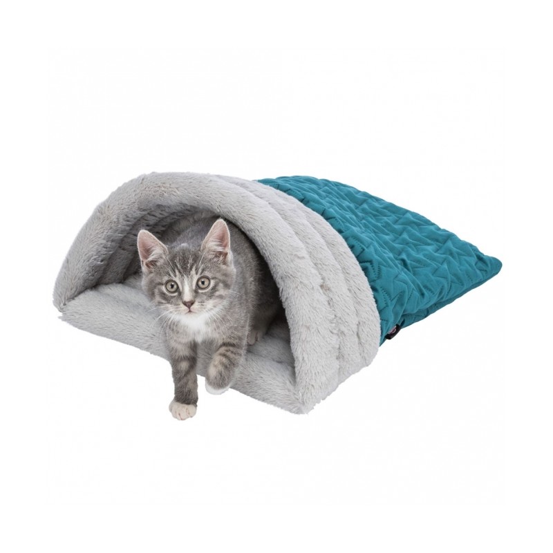 Trixie Xmas Kuschelsack Estelle - grün/grau