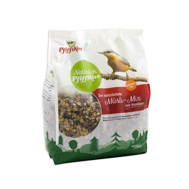 Natürlich Pfiffikus Müsli-Mix mit Insekten