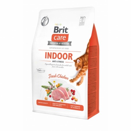 Brit Care Cat Grain-Free - Indoor - Anti-Stress 7kg