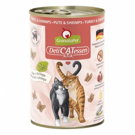 GranataPet Delicatessen Dose Pute & Shrimps 400 g