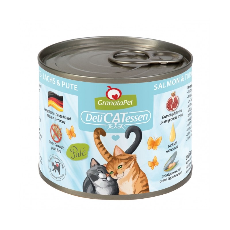 GranataPet Delicatessen Dose Lachs & Pute 200 g