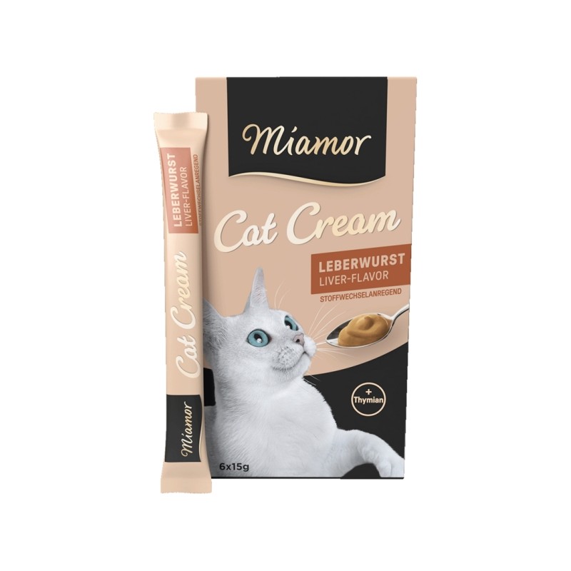 Miamor Cat Confect Leberwurst-Cream 6x15g