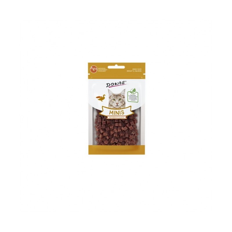 Dokas Cat Snack Minis Entenbrust & Lachs 30g