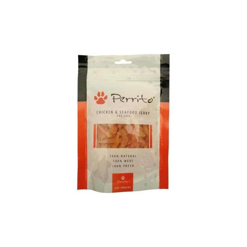Perrito Chicken&Seafood Jerky Cats 100g